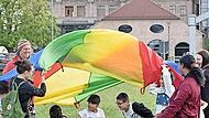 Seit einigen Monaten organisieren die Flüchtlings- und Integrationsberatung der Diakonie Bamberg-Forchheim gemeinsam mit der Fortuna Kulturfabrik Spieleangebote.