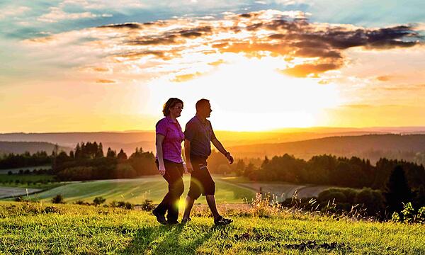 Wandern im Frankenwald ist ein Genuss.