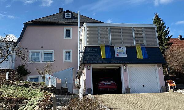 Die „Villa Zuflucht“ in Stadtsteinach ist Heimat für ukrainische Familien.