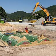 Baustelle Tankstelle Ebermannstadt