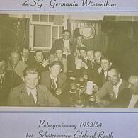 Patengewinnung in den Jahren 1953 bis 1954.