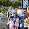 Yacouba K. von der Elfenbeinküste soll abgeschoben werden. Hier mit seiner Familie.