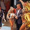 Bayerns Ministerpräsident Markus Söder beim Samba-Festival in Coburg