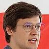 Lukas Eitel während seiner Rede.